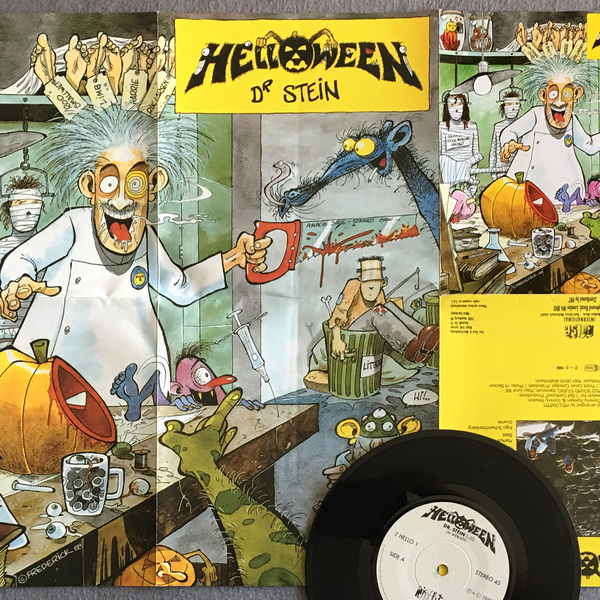 Dr Stein single - with promo poster - 1988