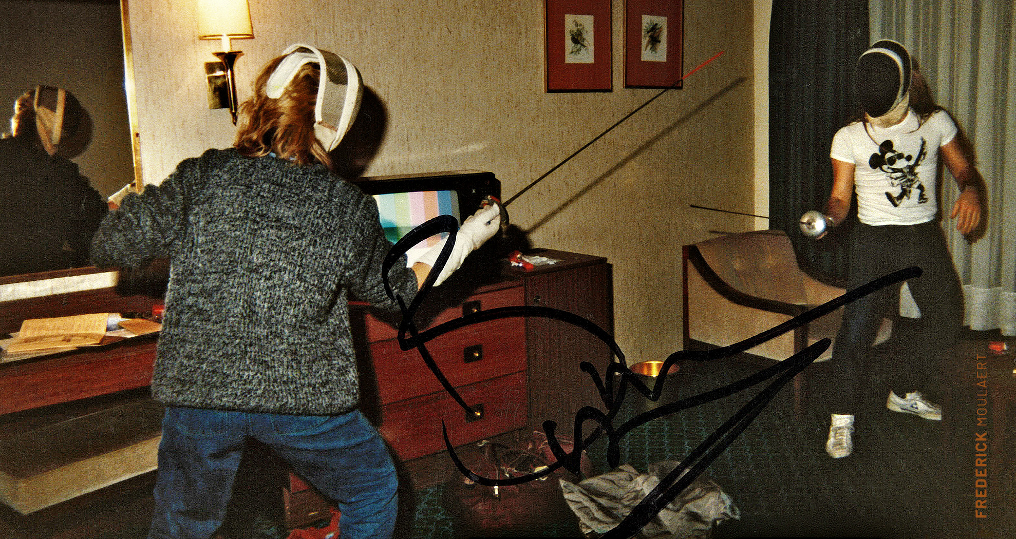 Fencing with Bruce Dickinson