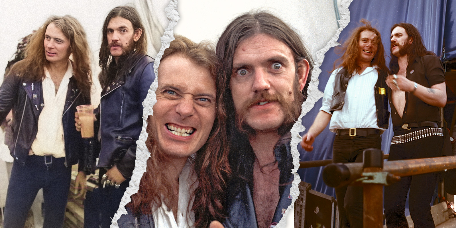 Lemmy and Eddie Clarke Reading Festival 1982