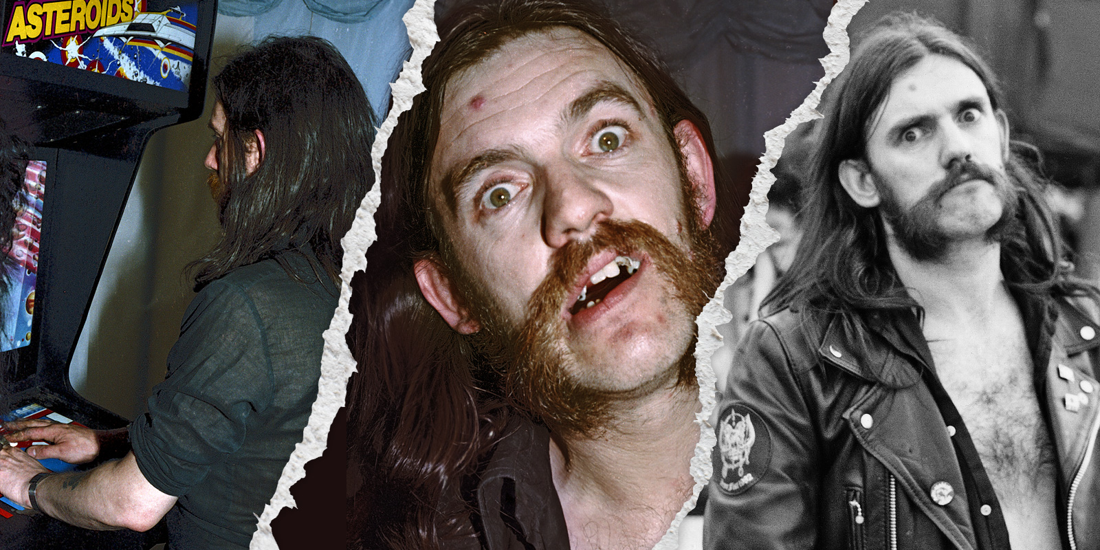 Lemmy backstage in Reading 1982