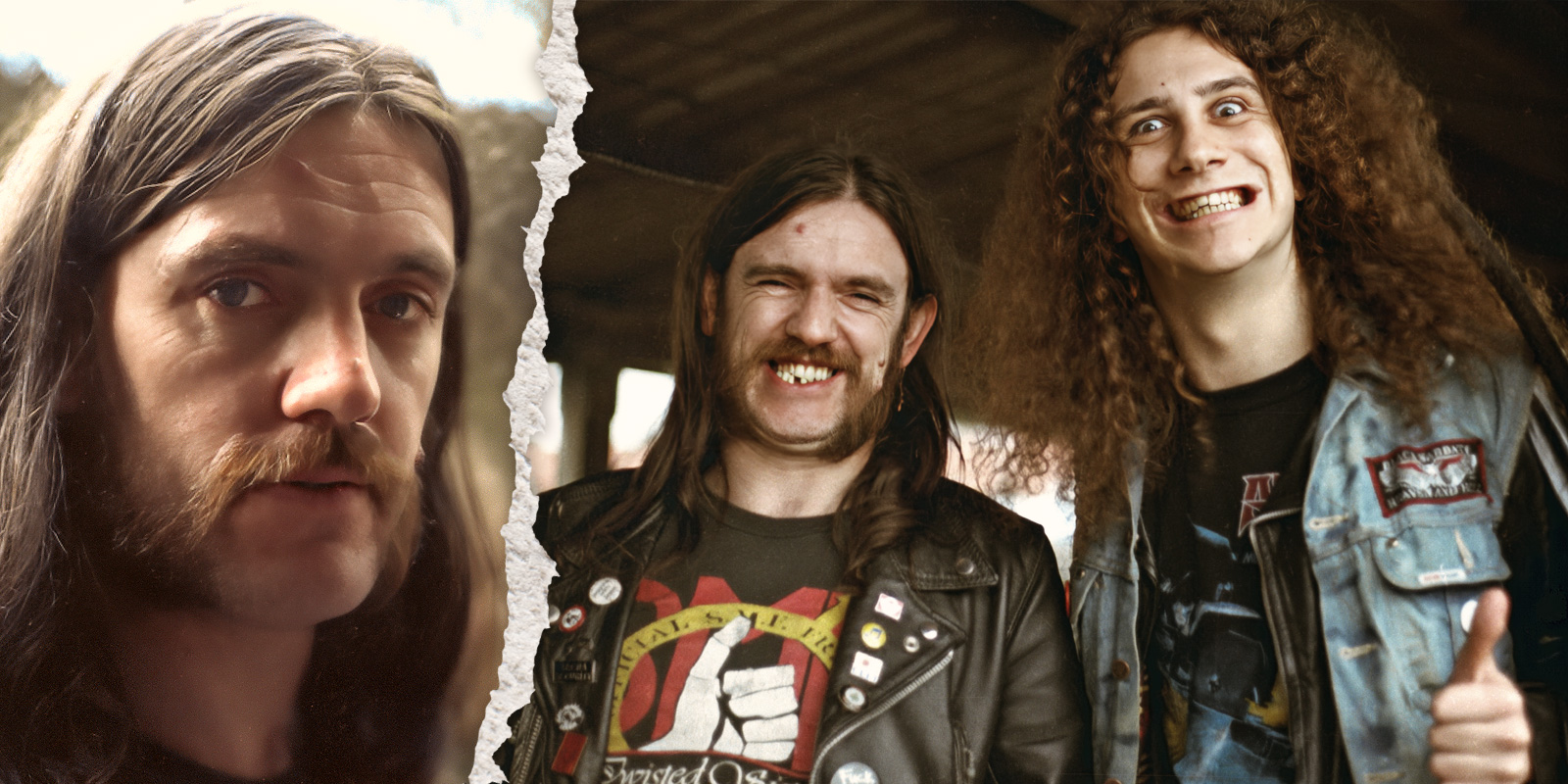 Lemmy backstage in Heavy Sound Festival 1983