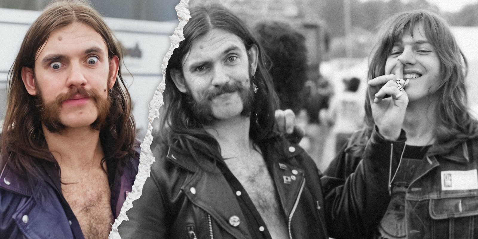 Lemmy backstage in Reading 1982
