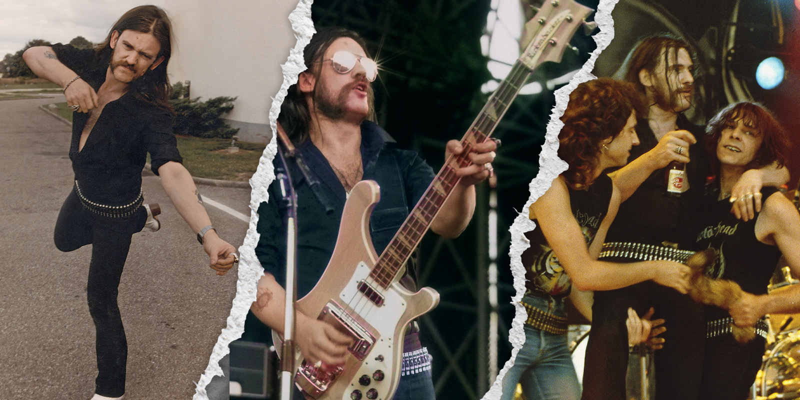 Lemmy backstage in Heavy Sound Festival 1984